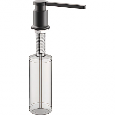 Дозатор для моющего средства врезной SDB-03-05/Black/300ml (KR5633)